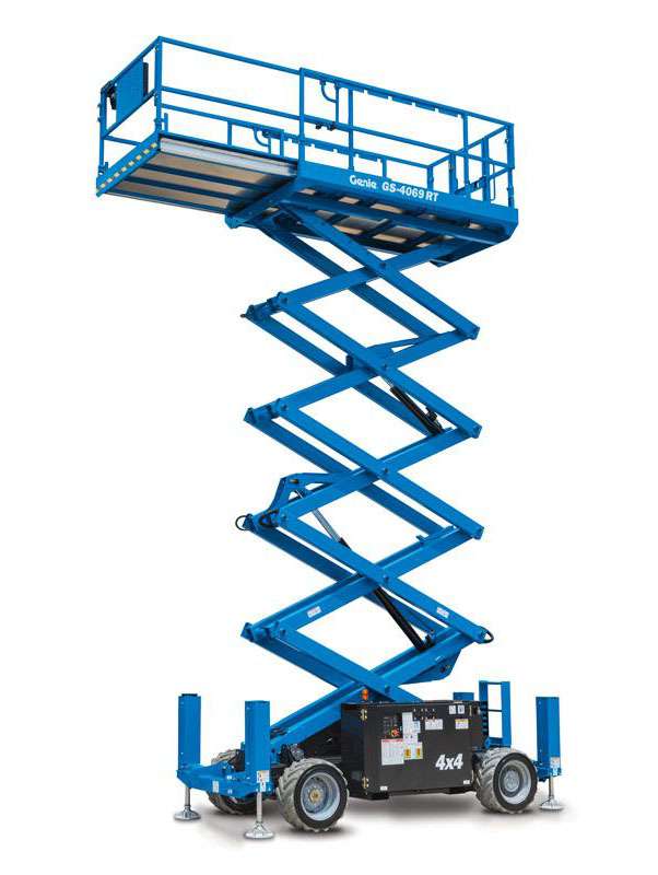 Compact Articulating Boom Lift supplied by MEDCO Saudi Arabia