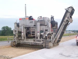 Concrete Extruder and Curb Solution supplied by MEDCO Saudi Arabia
