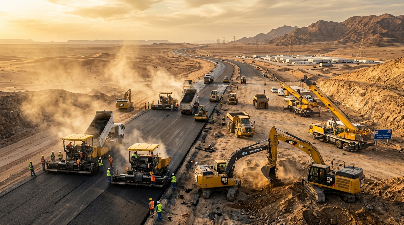 Heavy Equipment Service & Fleet Reliability across Saudi Arabia - MEDCO Technician and Heavy Machinery