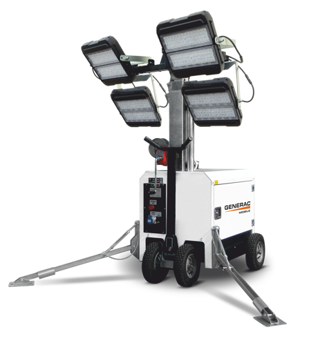 Generac Mobile Lighting Towers and Power Generators supplied by MEDCO Saudi Arabia