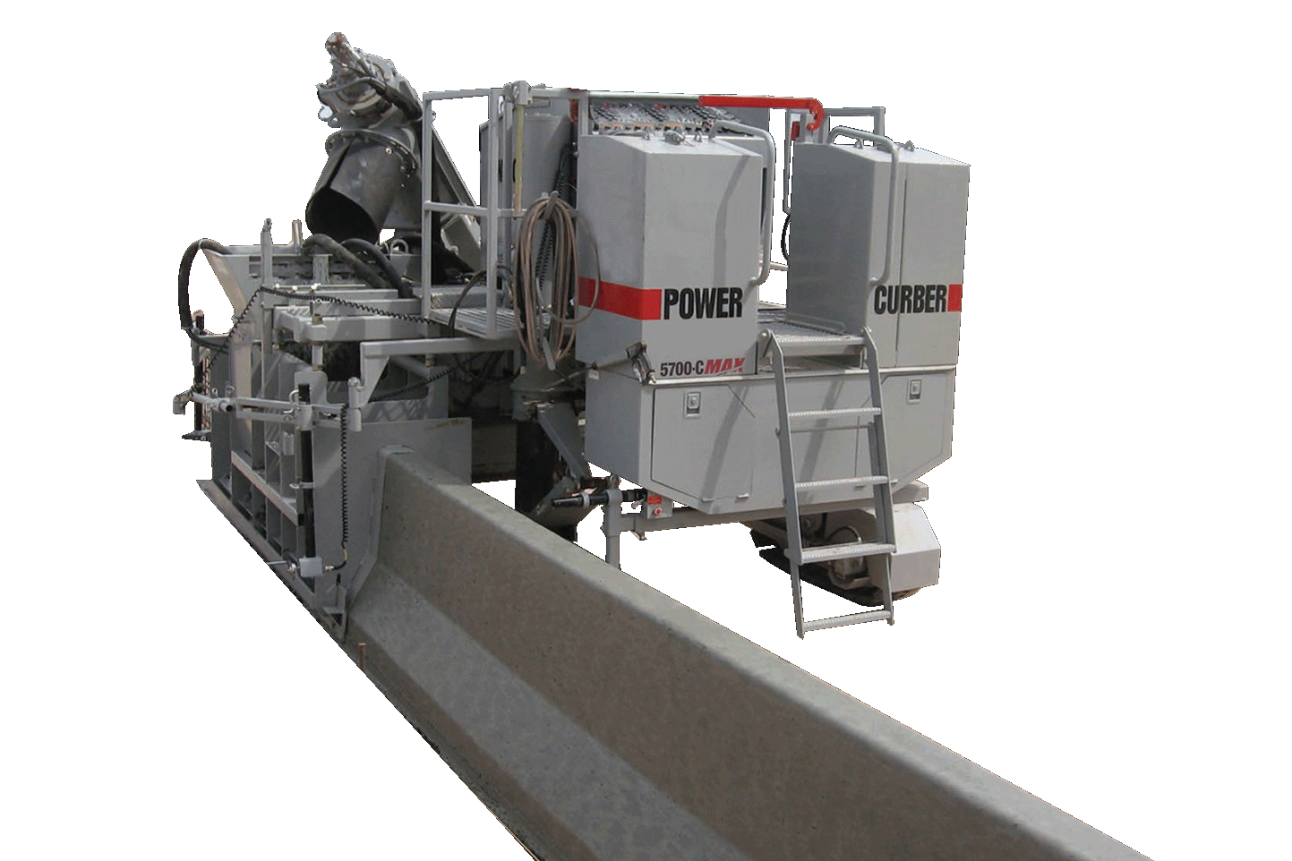 Power Curbers & Power Pavers Concrete Slipform Machinery supplied by MEDCO Saudi Arabia
